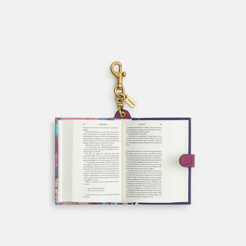 Coach Untamed By Glennon Doyle Book Bag Charm